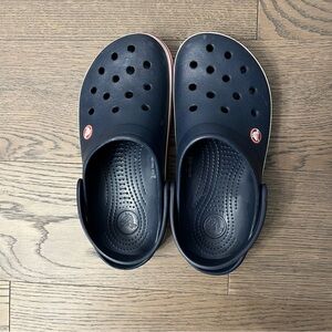 Navy Blue Crocs